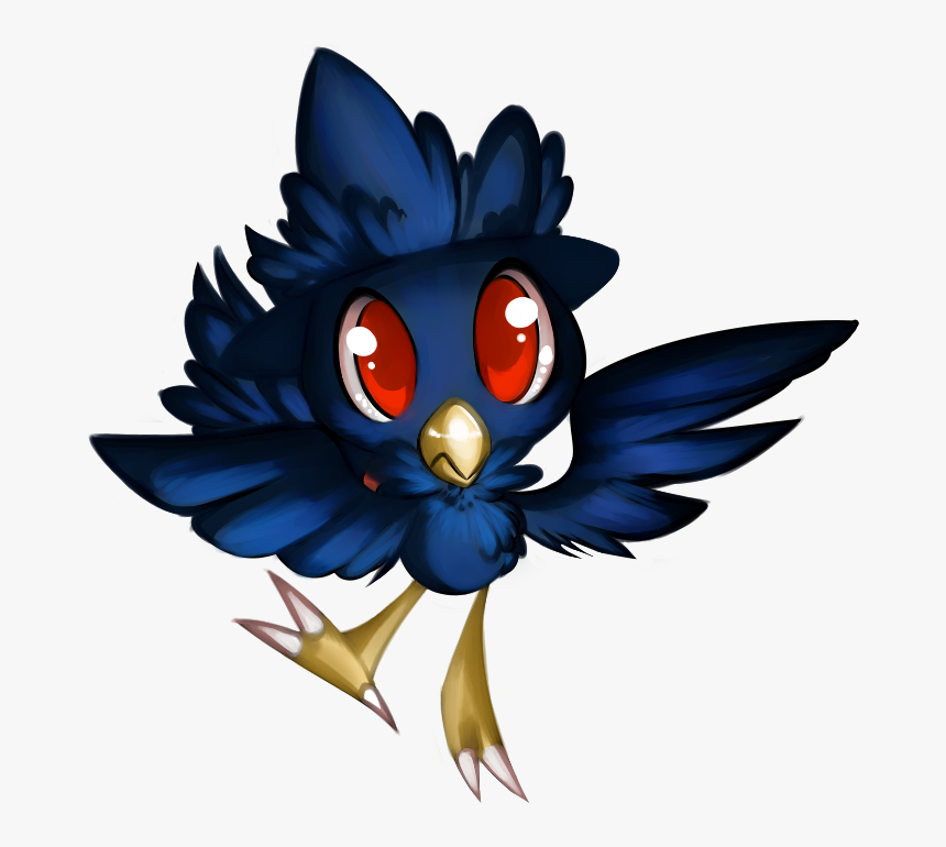 Murkrow - Cartoon, HD Png Download, Free Download