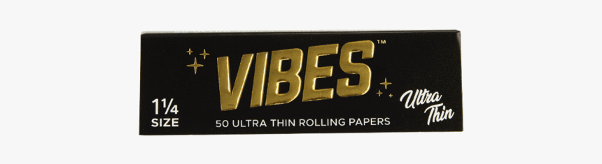 Ultra Thin Vibes Rolling Papers - Signage, HD Png Download, Free Download