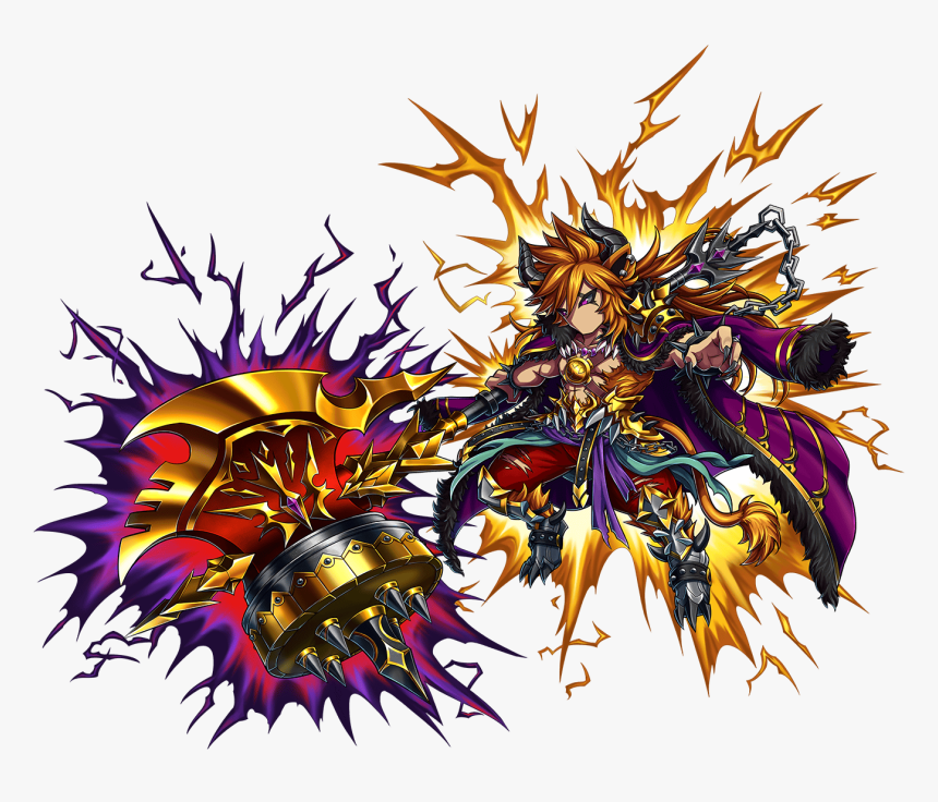 Unit Ills Full - Brave Frontier Lion Demon Viktor, HD Png Download, Free Download