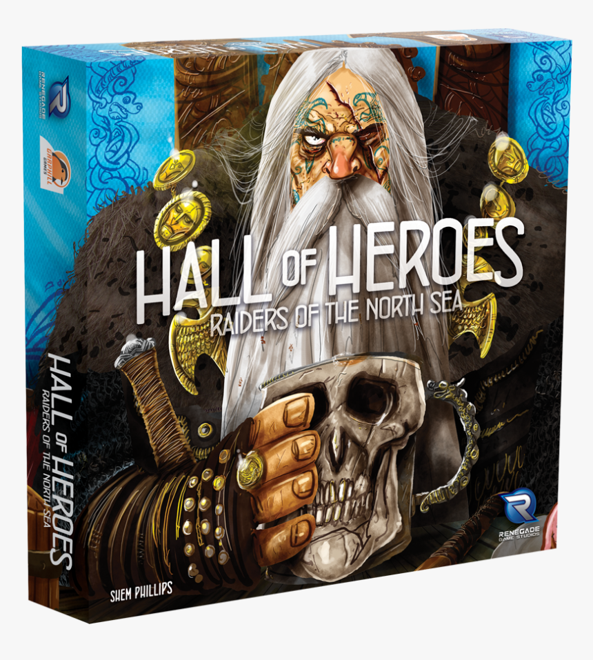 Ns Hallofheroes 3dbox Rgb Small Square - Raiders Of The North Sea Font, HD Png Download, Free Download