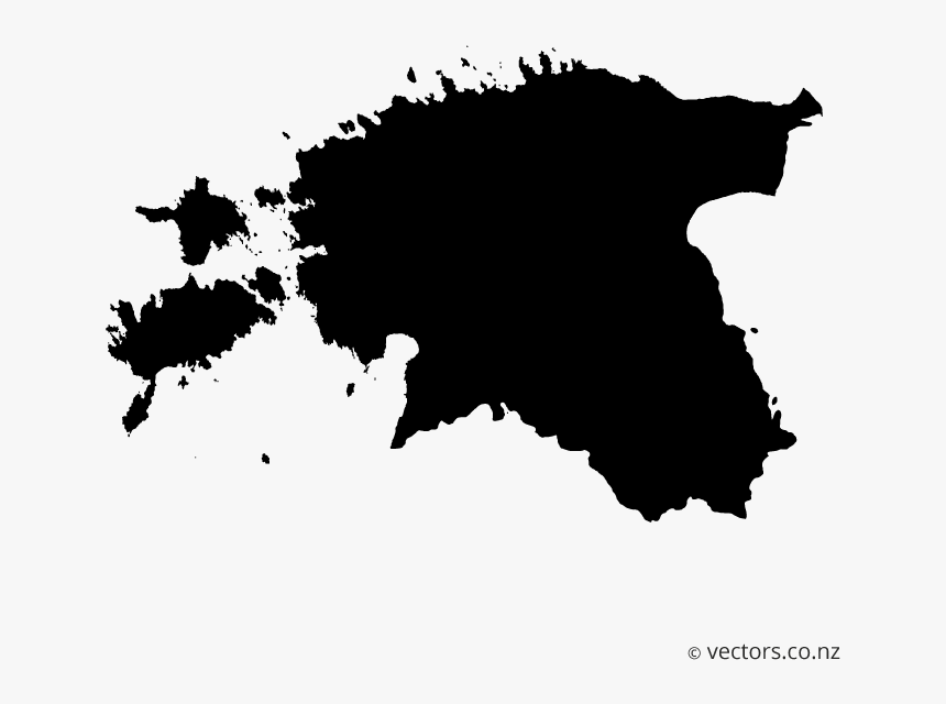 Estonia Map Vector, HD Png Download, Free Download