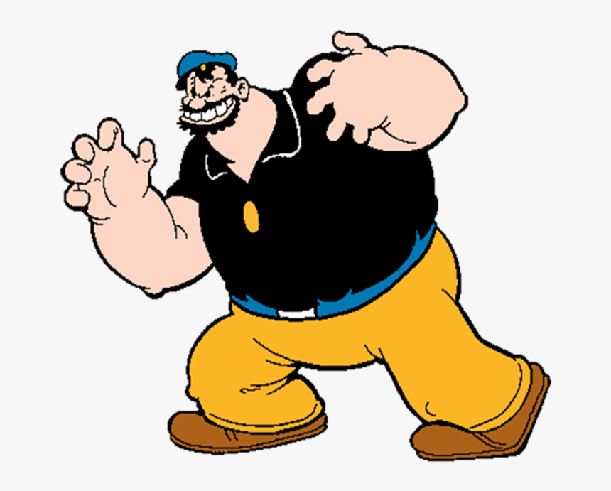 Bluto Popeye Clipart , Png Download - Bluto Popeye, Transparent Png, Free Download