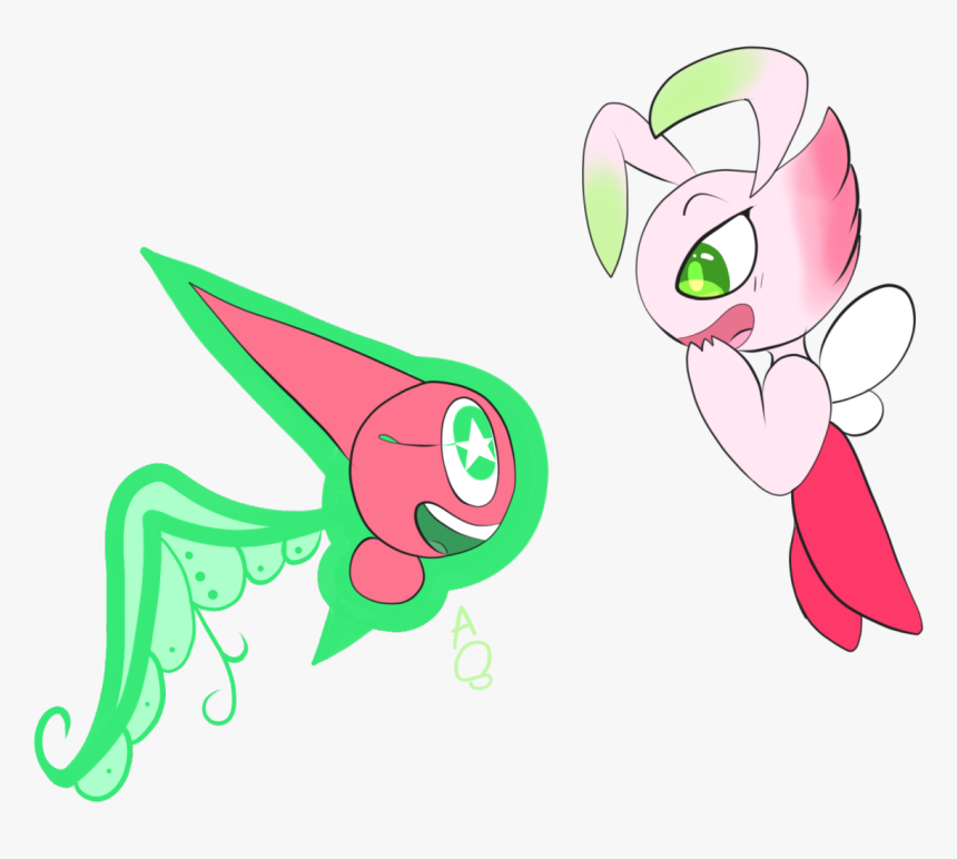 Hey, We Match 
[[ @dailycelebi / Pixie Rotoms Are By @ask - Cartoon, HD Png Download, Free Download