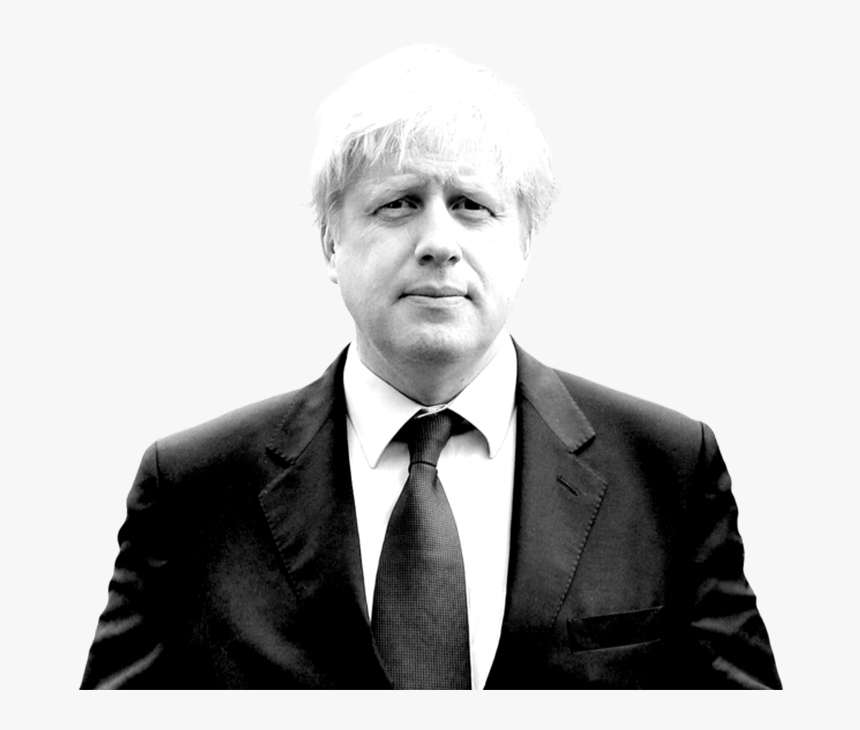 Boris Johnson Black And White, HD Png Download, Free Download