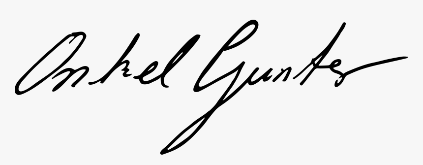 Onkel Gunter Shop - Calligraphy, HD Png Download, Free Download