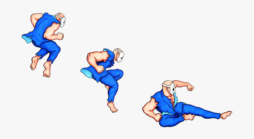 Street Fighter Slide Kick, HD Png Download, Free Download