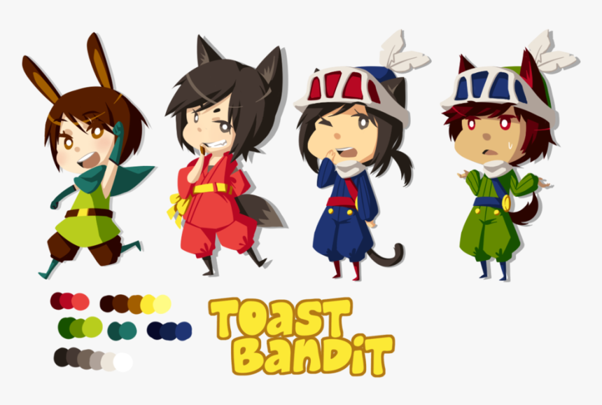 Toast Bandit Main - Cartoon, HD Png Download, Free Download