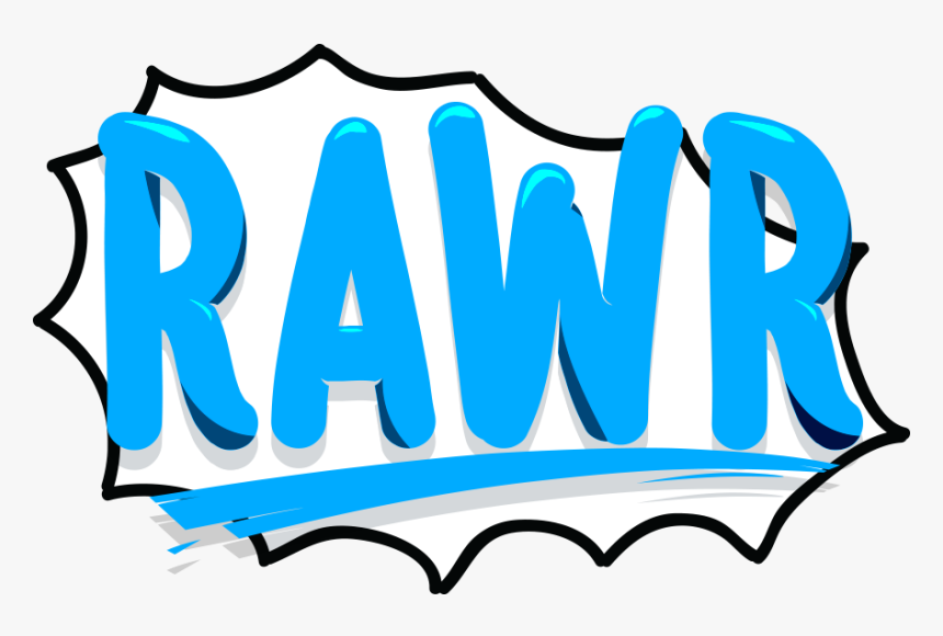 Rawr Clip Art, HD Png Download - kindpng