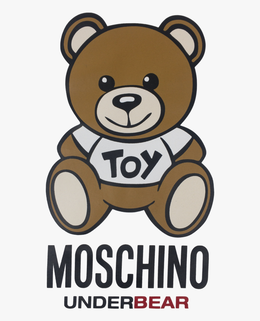 Moschino Underbear T Shirt , Png Download - Logo Moschino Bear Png ...