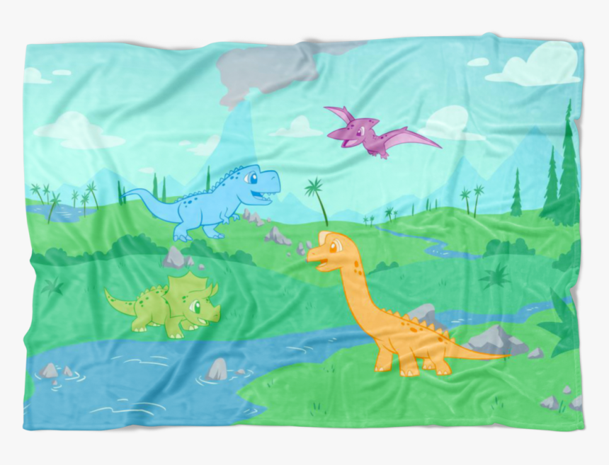 Little Rawr Fleece Baby Blanket Blankets - Beach Towel, HD Png Download, Free Download