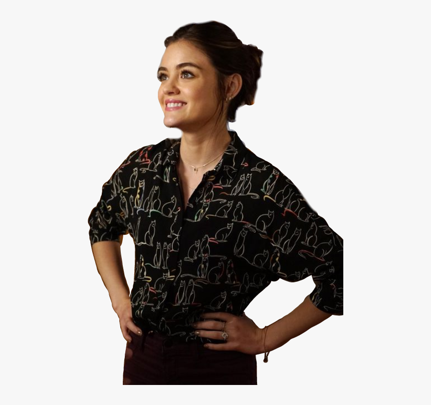 #lucy #hale #lucyhale #aria #montgomery #ariamontgomery - Blouse, HD Png Download, Free Download