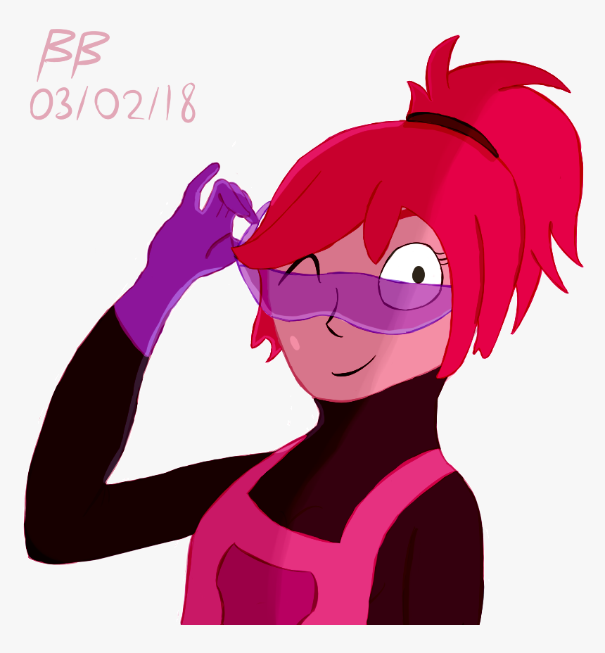 Oneshot Kip Tipping Her Goggles , Png Download - Cartoon, Transparent Png, Free Download