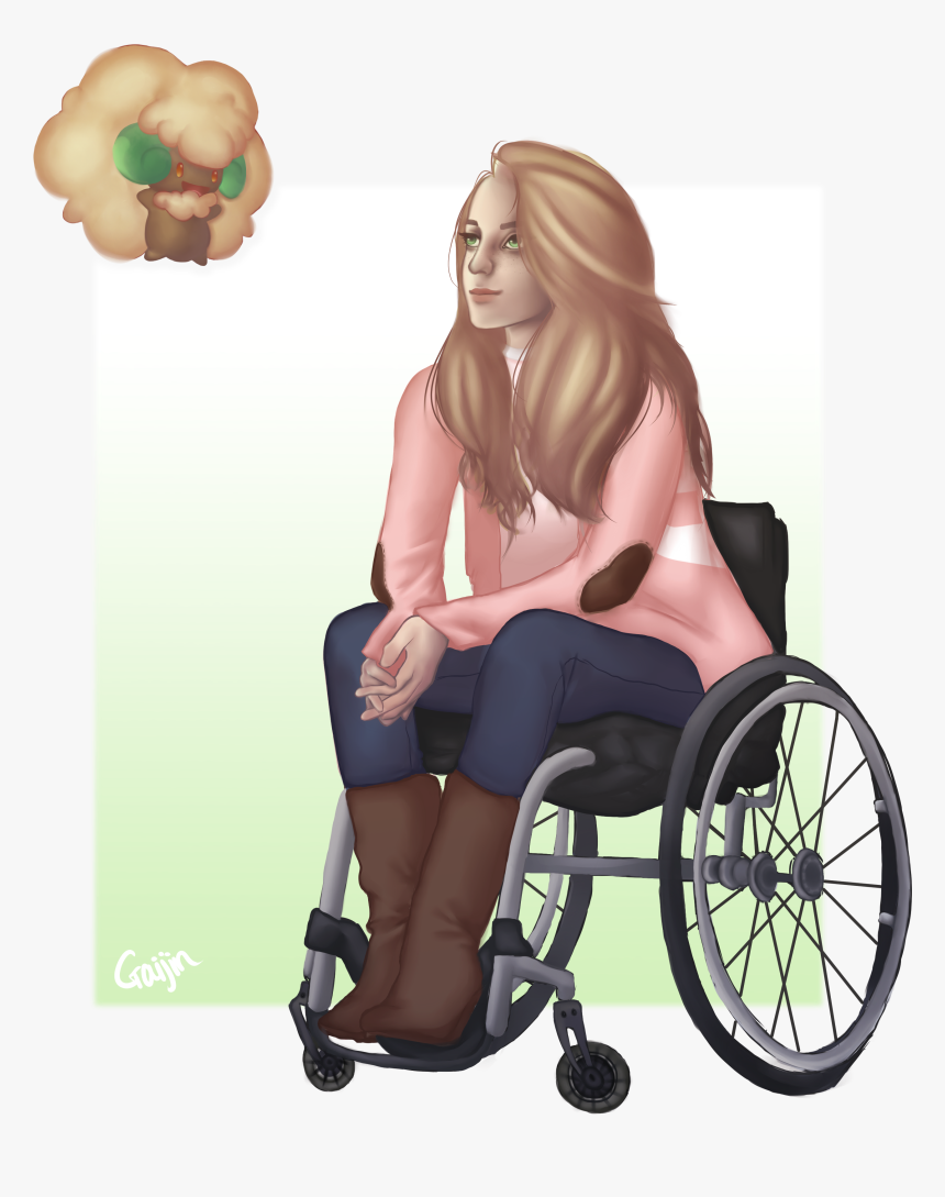 Wheelchair Pokemon Trainer, HD Png Download, Free Download