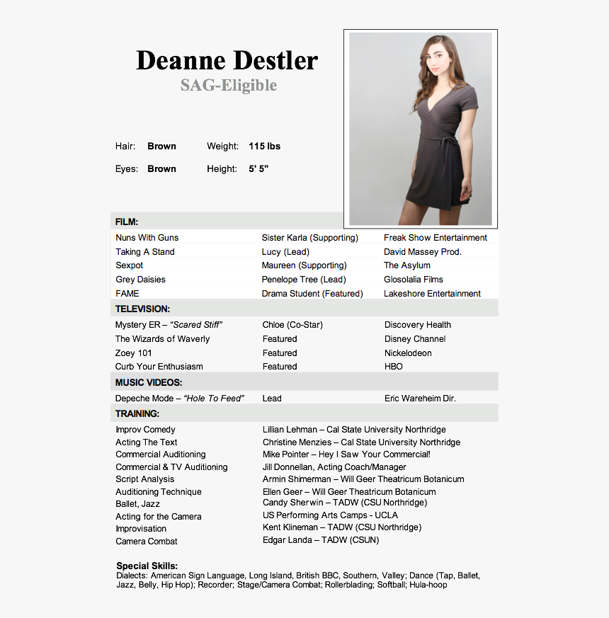 Example Resume For Cruise Ship HD Png Download Kindpng