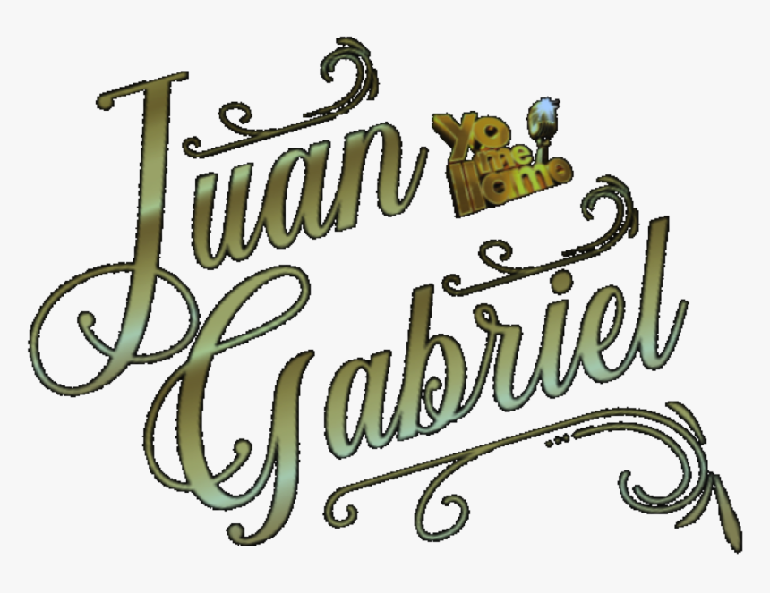 Yo Me Llamo Juan Gabriel Oficial - Calligraphy, HD Png Download, Free Download