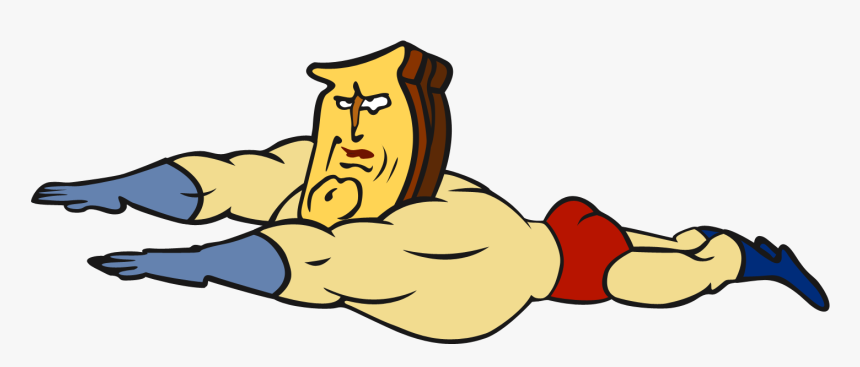 Merry Nickmas - Powdered Toast Man Transparent, HD Png Download, Free Download