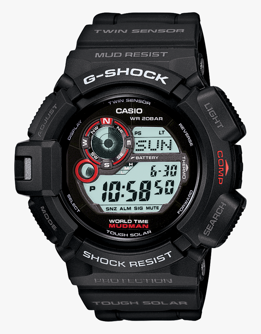 G Shock G9300 - G Shock 9300 1 Mudman, HD Png Download, Free Download