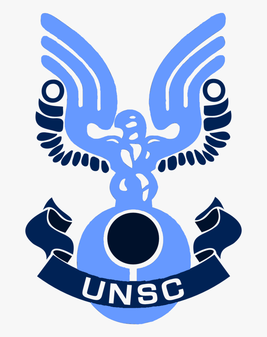 Unsc Navy Crest By Splinteredmatt-d4noh0g - Halo Unsc Logo, HD Png Download, Free Download