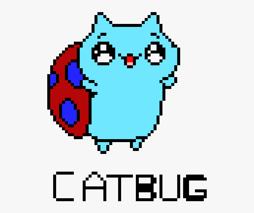 Catbug Pixel Art, HD Png Download, Free Download