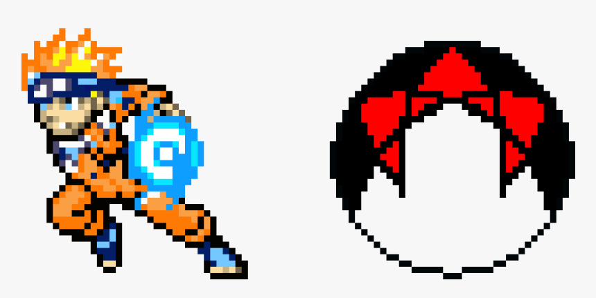 Naruto Pixel Art, HD Png Download, Free Download