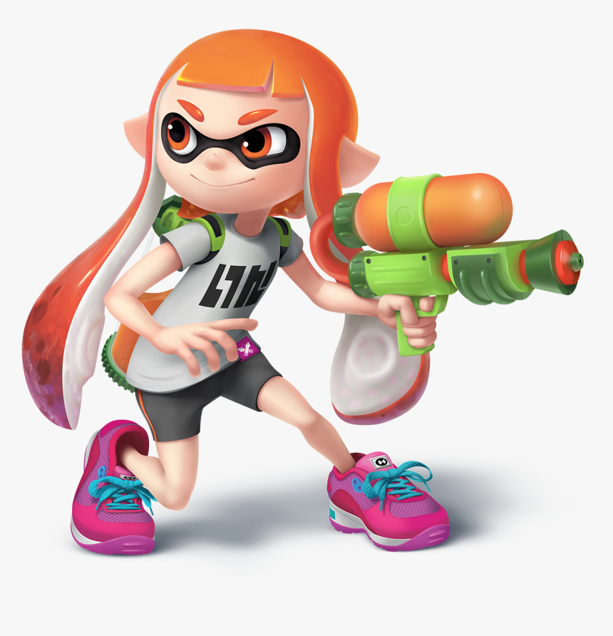 Nintendo Fanon Wiki - Super Smash Bros Ultimate Inkling, HD Png Download, Free Download