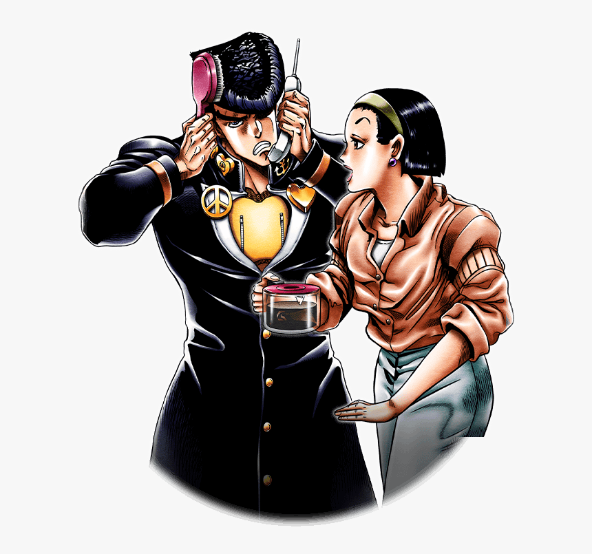 Unit Josuke Higashikata And Tomoko Higashikata - Josuke Higashikata And Tomoko, HD Png Download, Free Download