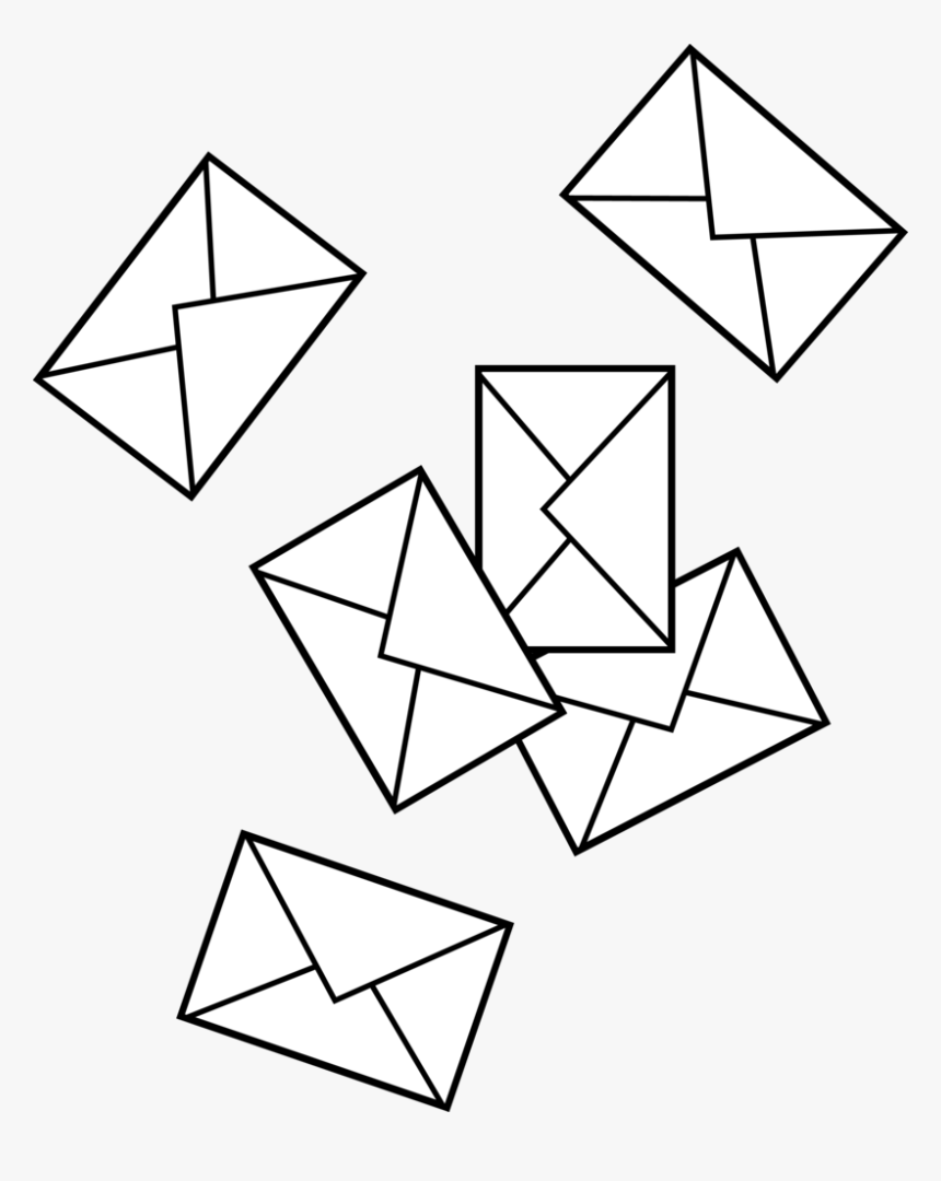 Scattered Envelopes, HD Png Download, Free Download