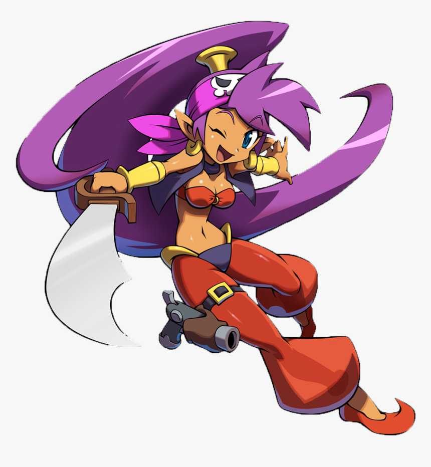 Shantae Pirates Curse Art Hd Png Download Kindpng 4179