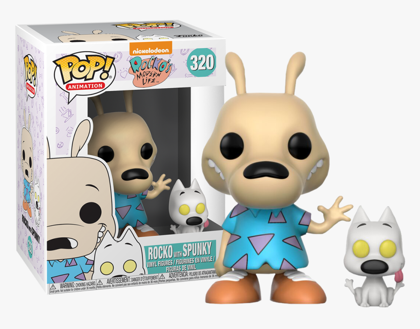 Rocko With Spunky - Funko Rocko's Modern Life, HD Png Download, Free Download