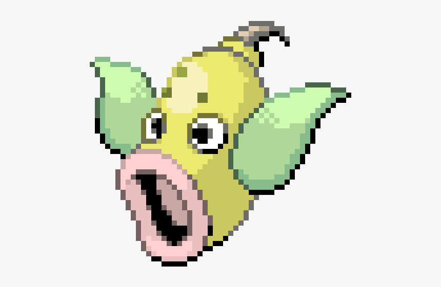 Weepinbell Pokemon Pixel Art, HD Png Download, Free Download