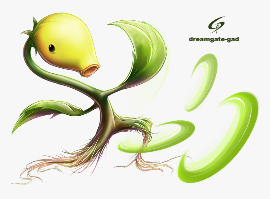 Bellsprout Used Razor Leaf By Dreamgate Gad - Real Bellsprout, HD Png Download, Free Download