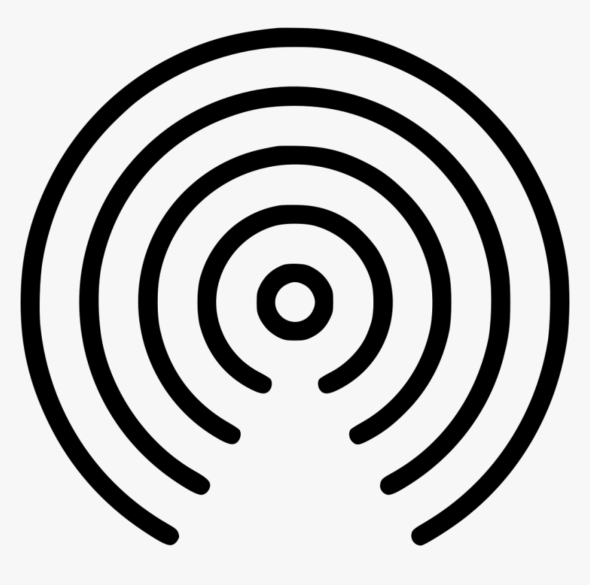 Free Wireless Png - Radio Wave Clipart Png, Transparent Png, Free Download