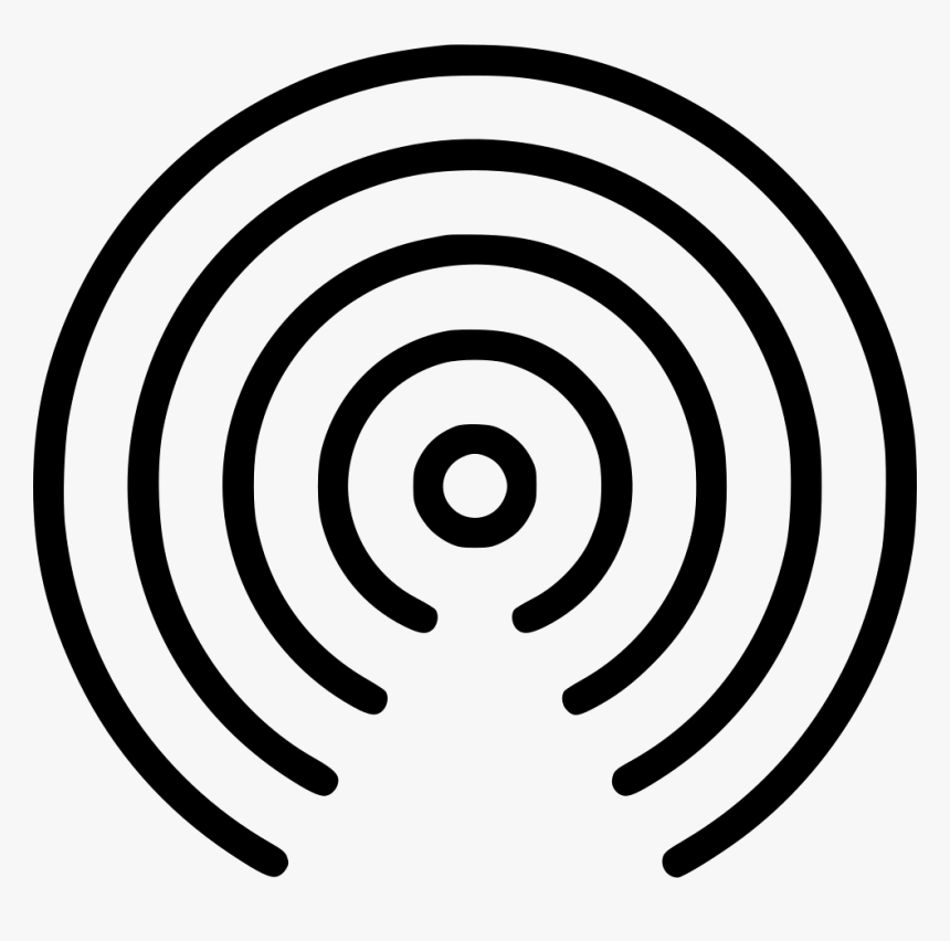 Free Wireless Png - Radio Wave Clipart Png, Transparent Png - kindpng