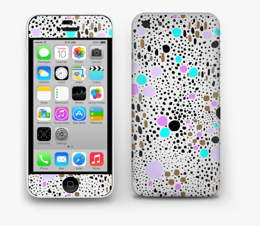 Konfetti Skin Iphone 5c - Iphone 6 Iphone Range, HD Png Download, Free Download