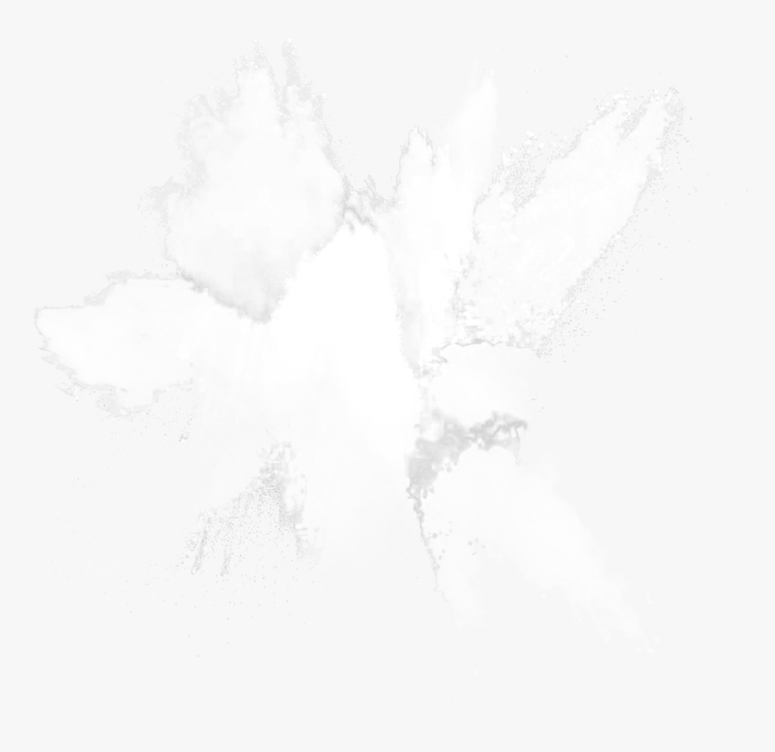 Light White Splash Powder Ink Png Free Photo Clipart - White Ink Splash Png, Transparent Png, Free Download