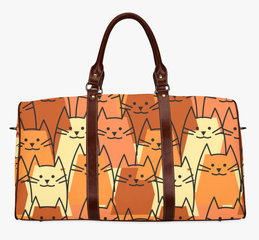 Cute Cats Waterproof Travel Bag/small - Black Girl Magic Bag, HD Png Download, Free Download