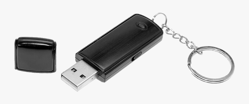 Usb Stick And Keyring - Memoria Png Transparente, Png Download, Free Download