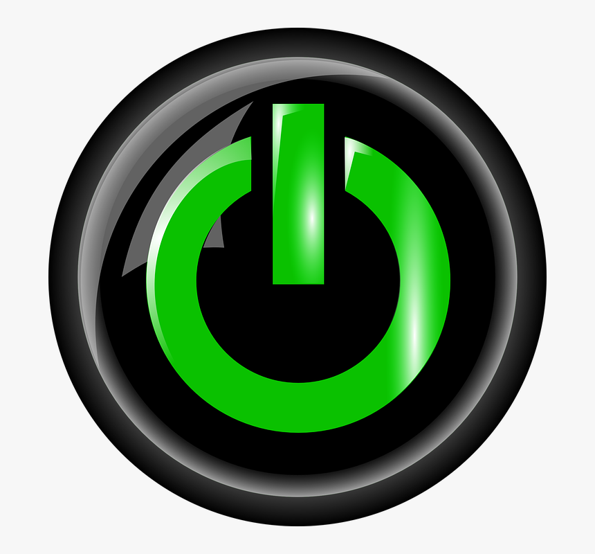 Button, Off, Power, On, Energy, Glossy - Ligados Em Cristo, HD Png Download, Free Download