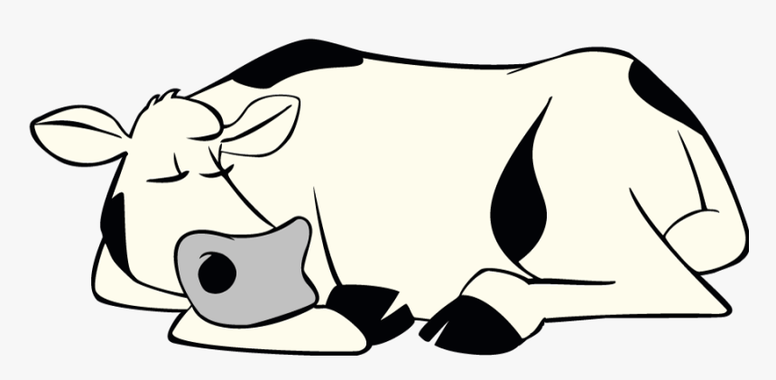 Sleeping Cow, HD Png Download, Free Download