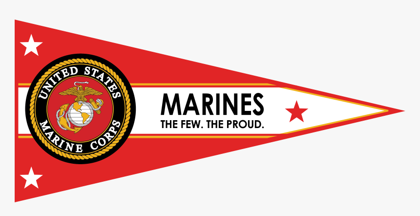 Us Marine Corps College Pennant, HD Png Download, Free Download