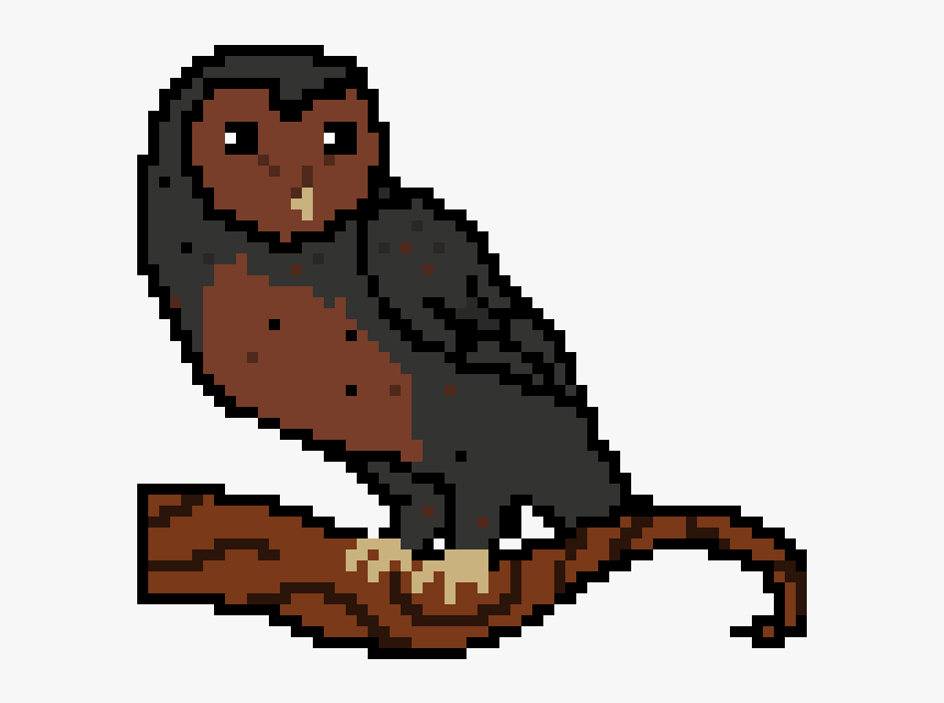 Transparent Barn Owl Png - Barn Owl Pixel Art, Png Download, Free Download