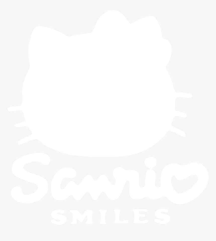 Sanrio Smiles Logo Black And White - Johns Hopkins White Logo, HD Png Download, Free Download