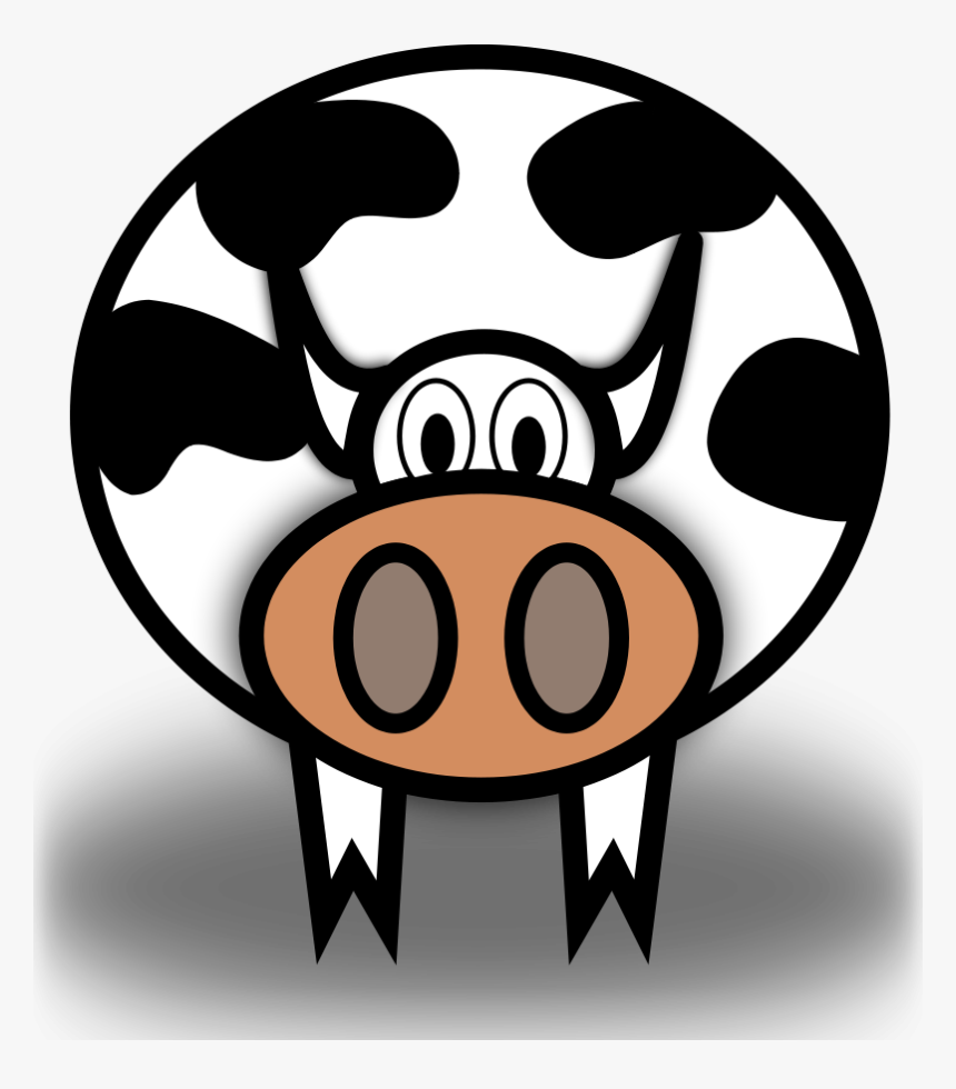 Cow Svg Clip Arts - Price Of Related Goods Supply, HD Png Download, Free Download