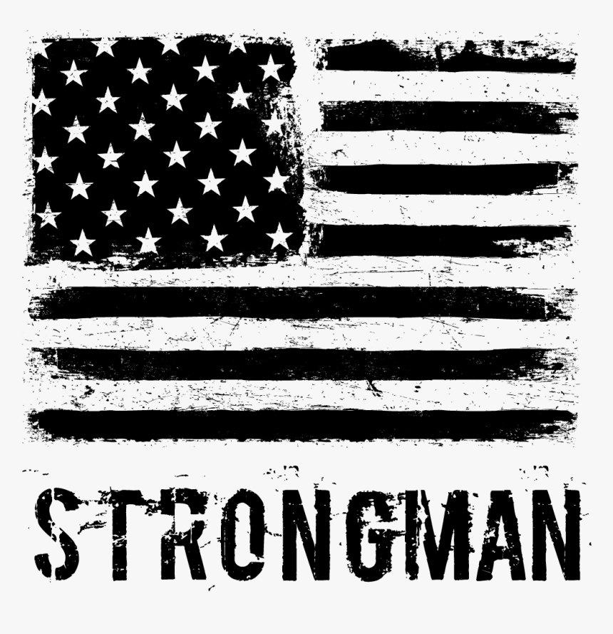 Transparent Strong Man Png - Thin Blue Line Flag Free, Png Download, Free Download