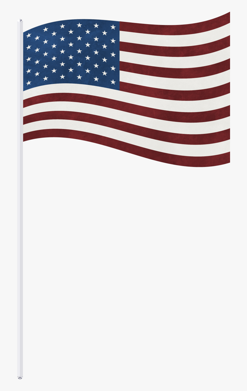 Us Flag On A Stick Png , Png Download - American Flag On Stick Png, Transparent Png, Free Download