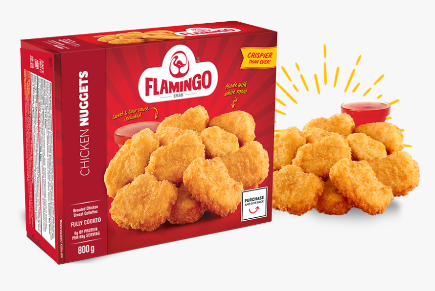 Flamingo Chicken Nuggets, HD Png Download, Free Download