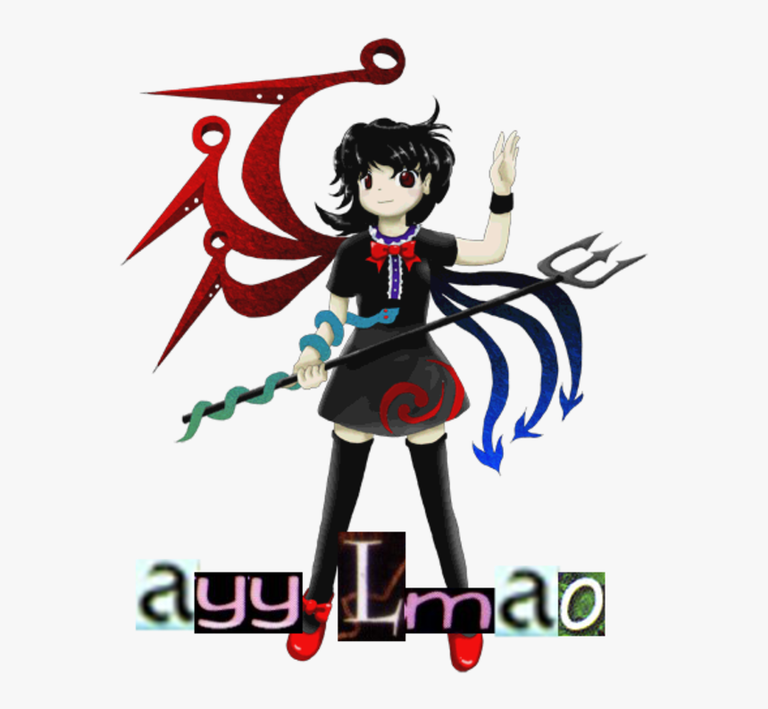 Undefined Fantastic Object Ten Desires Double Spoiler - Nue Houjuu Ayy Lmao, HD Png Download, Free Download