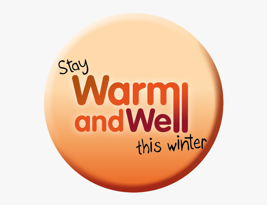 Stay Warm And Well This Winter Web Button - Circle, HD Png Download, Free Download