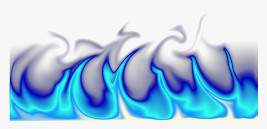 Transparent Clipart Flames - Transparent Background Blue Flame, HD Png Download, Free Download