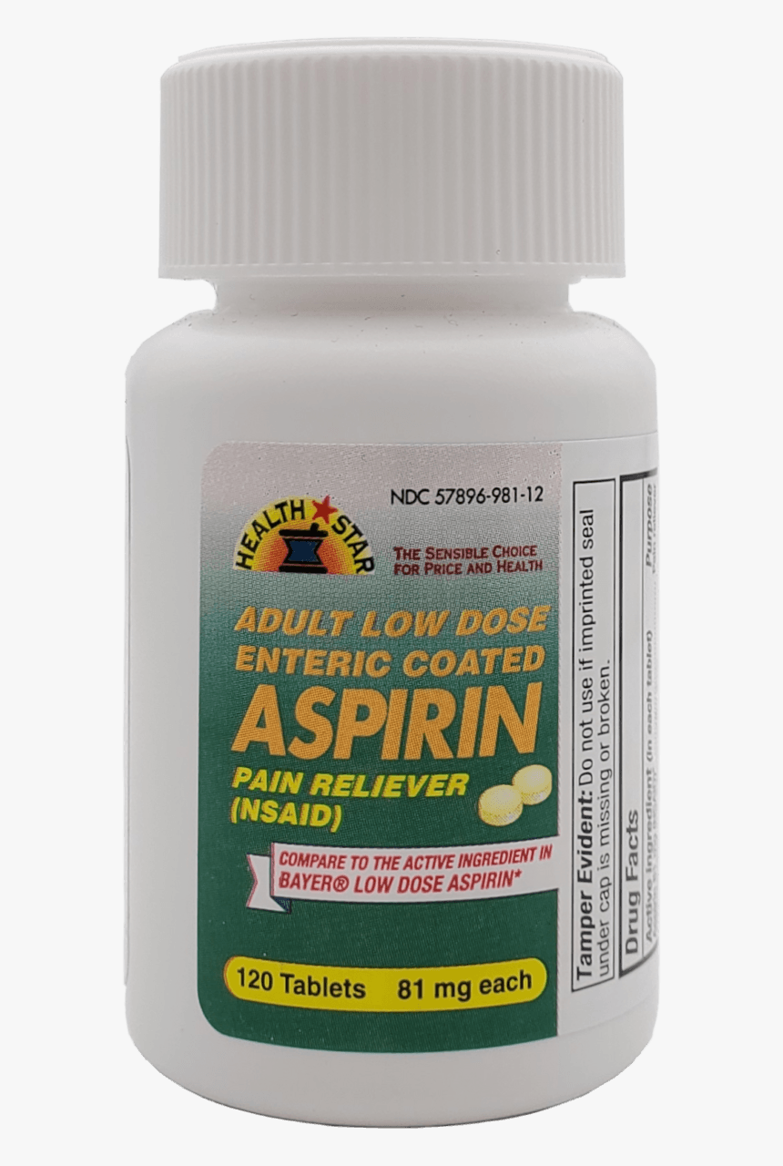 Low Dose Enteric Coated Aspirin Tablets - Mosquito, HD Png Download, Free Download